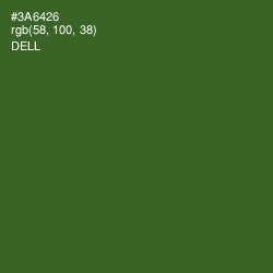 #3A6426 - Dell Color Image