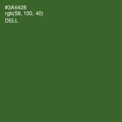 #3A6428 - Dell Color Image