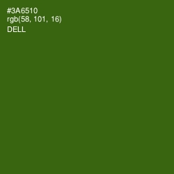 #3A6510 - Dell Color Image