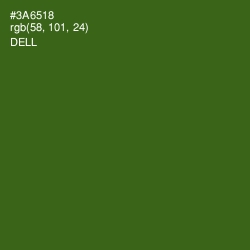 #3A6518 - Dell Color Image