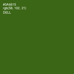 #3A6615 - Dell Color Image