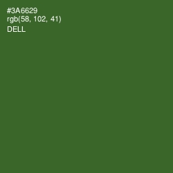 #3A6629 - Dell Color Image