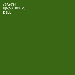 #3A6714 - Dell Color Image