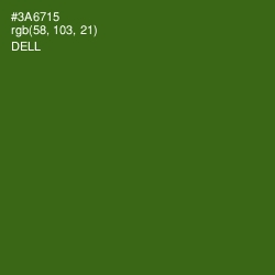 #3A6715 - Dell Color Image