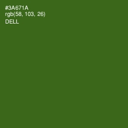 #3A671A - Dell Color Image