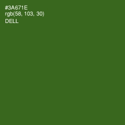 #3A671E - Dell Color Image