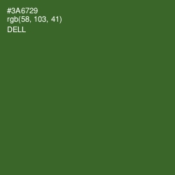 #3A6729 - Dell Color Image