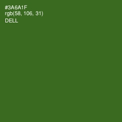 #3A6A1F - Dell Color Image