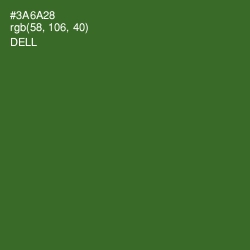 #3A6A28 - Dell Color Image