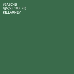 #3A6C4B - Killarney Color Image