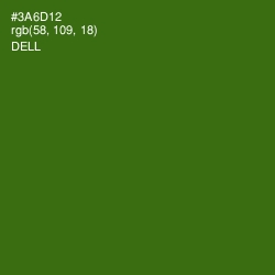 #3A6D12 - Dell Color Image