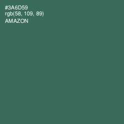 #3A6D59 - Amazon Color Image