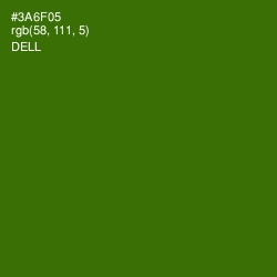 #3A6F05 - Dell Color Image