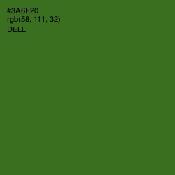 #3A6F20 - Dell Color Image