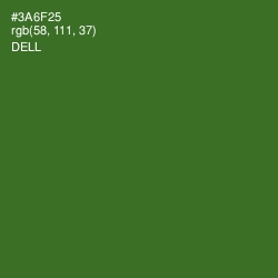 #3A6F25 - Dell Color Image