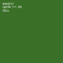 #3A6F27 - Dell Color Image