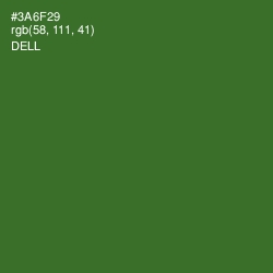 #3A6F29 - Dell Color Image