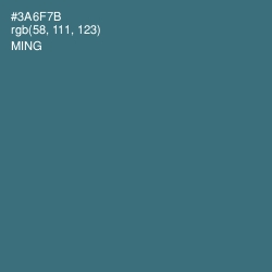 #3A6F7B - Ming Color Image