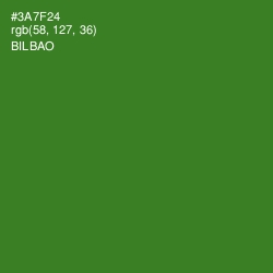 #3A7F24 - Bilbao Color Image