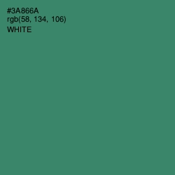 #3A866A - Sea Green Color Image