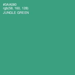 #3AA080 - Jungle Green Color Image