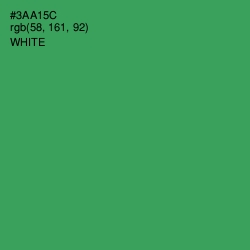 #3AA15C - Sea Green Color Image