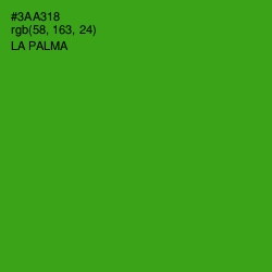 #3AA318 - La Palma Color Image