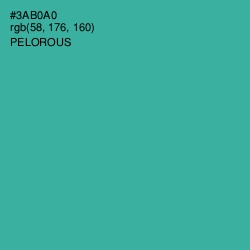 #3AB0A0 - Pelorous Color Image