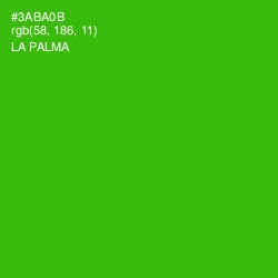 #3ABA0B - La Palma Color Image