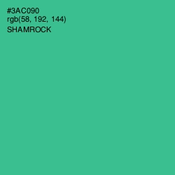 #3AC090 - Shamrock Color Image