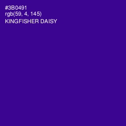 #3B0491 - Kingfisher Daisy Color Image