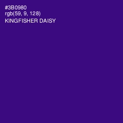 #3B0980 - Kingfisher Daisy Color Image