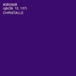 #3B0A6B - Christalle Color Image