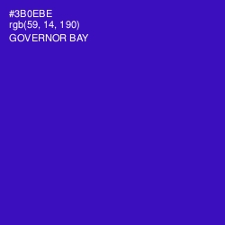 #3B0EBE - Governor Bay Color Image