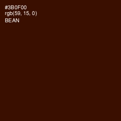#3B0F00 - Bean   Color Image