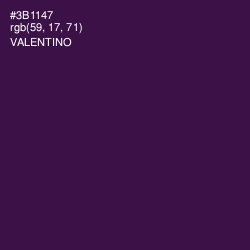 #3B1147 - Valentino Color Image