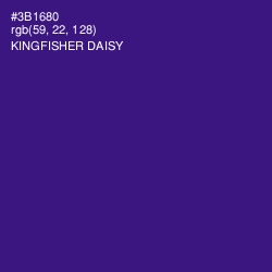 #3B1680 - Kingfisher Daisy Color Image