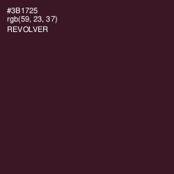 #3B1725 - Revolver Color Image