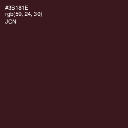 #3B181E - Jon Color Image