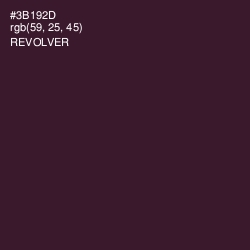 #3B192D - Revolver Color Image