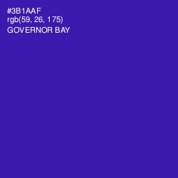 #3B1AAF - Governor Bay Color Image