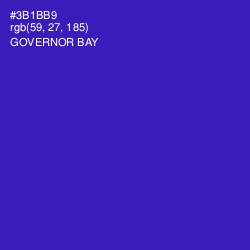 #3B1BB9 - Governor Bay Color Image