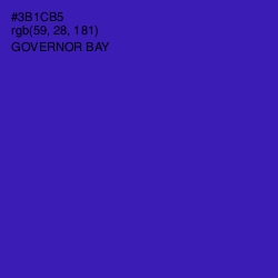 #3B1CB5 - Governor Bay Color Image