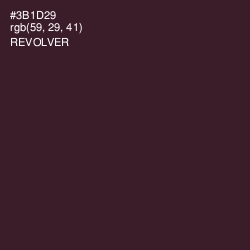 #3B1D29 - Revolver Color Image