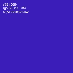 #3B1DB9 - Governor Bay Color Image