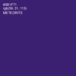 #3B1F71 - Meteorite Color Image