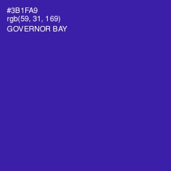 #3B1FA9 - Governor Bay Color Image