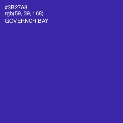 #3B27A8 - Governor Bay Color Image