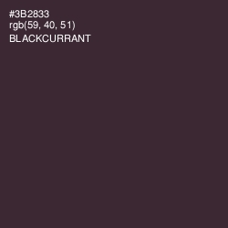 #3B2833 - Blackcurrant Color Image