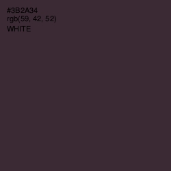 #3B2A34 - Blackcurrant Color Image